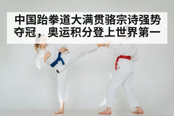 中国跆拳道大满贯骆宗诗强势夺冠，奥运积分登上世界第一